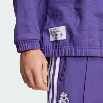 T-Shirt 'Real Madrid Terrace Icons' ADIDAS ORIGINALS en violet