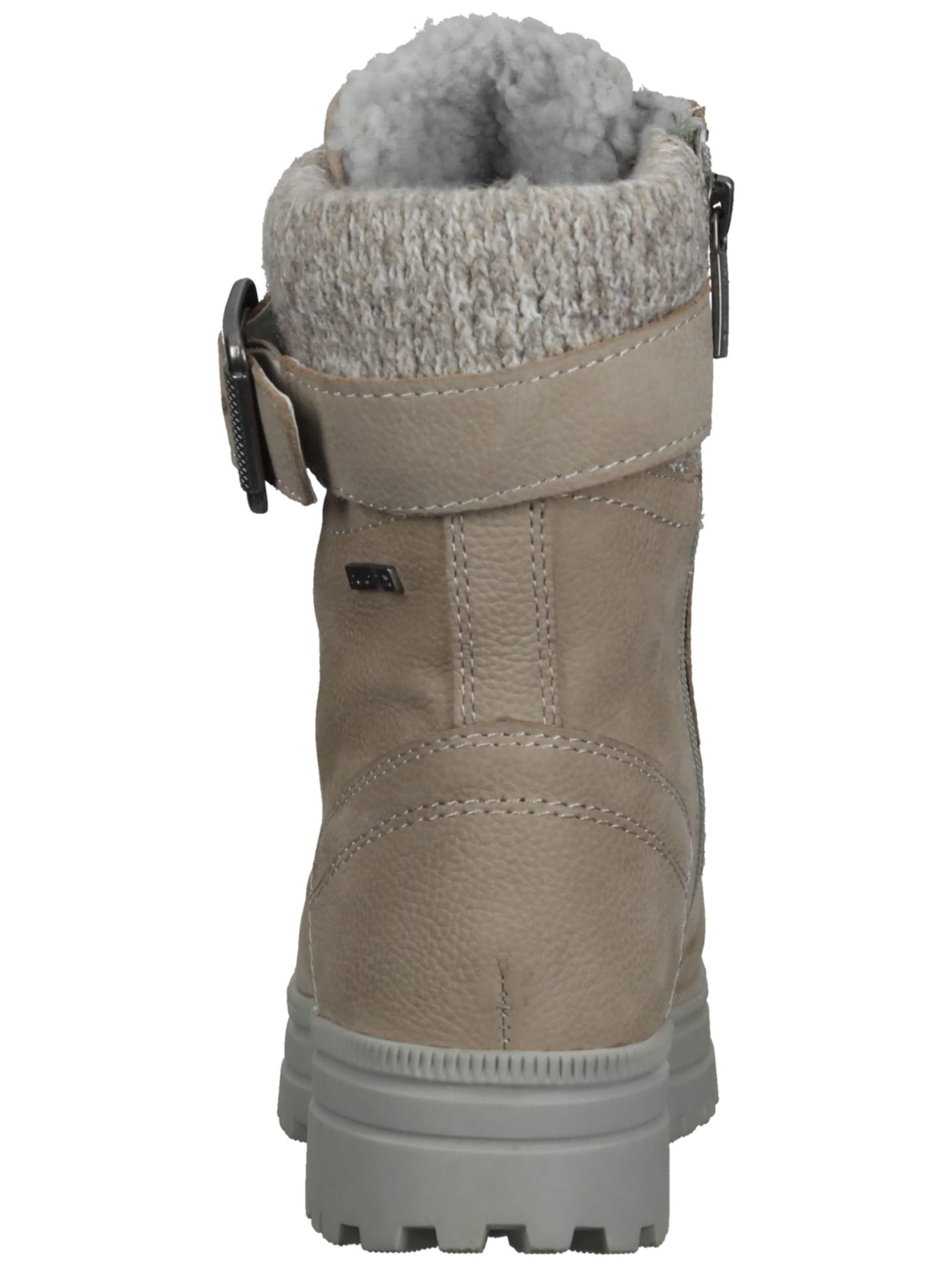 Bottines à lacets Tamaris en beige