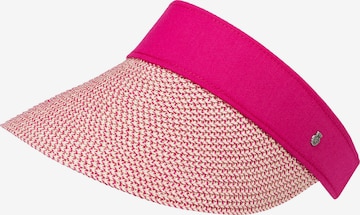 Casquette ' Salina ' Roeckl en rose : devant