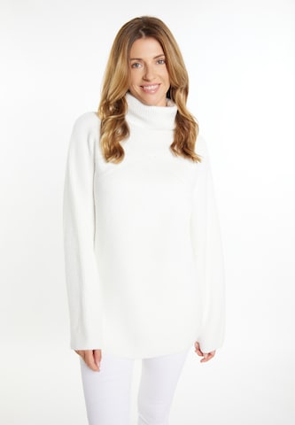 Pull-over 'Teylon' usha WHITE LABEL en blanc : devant