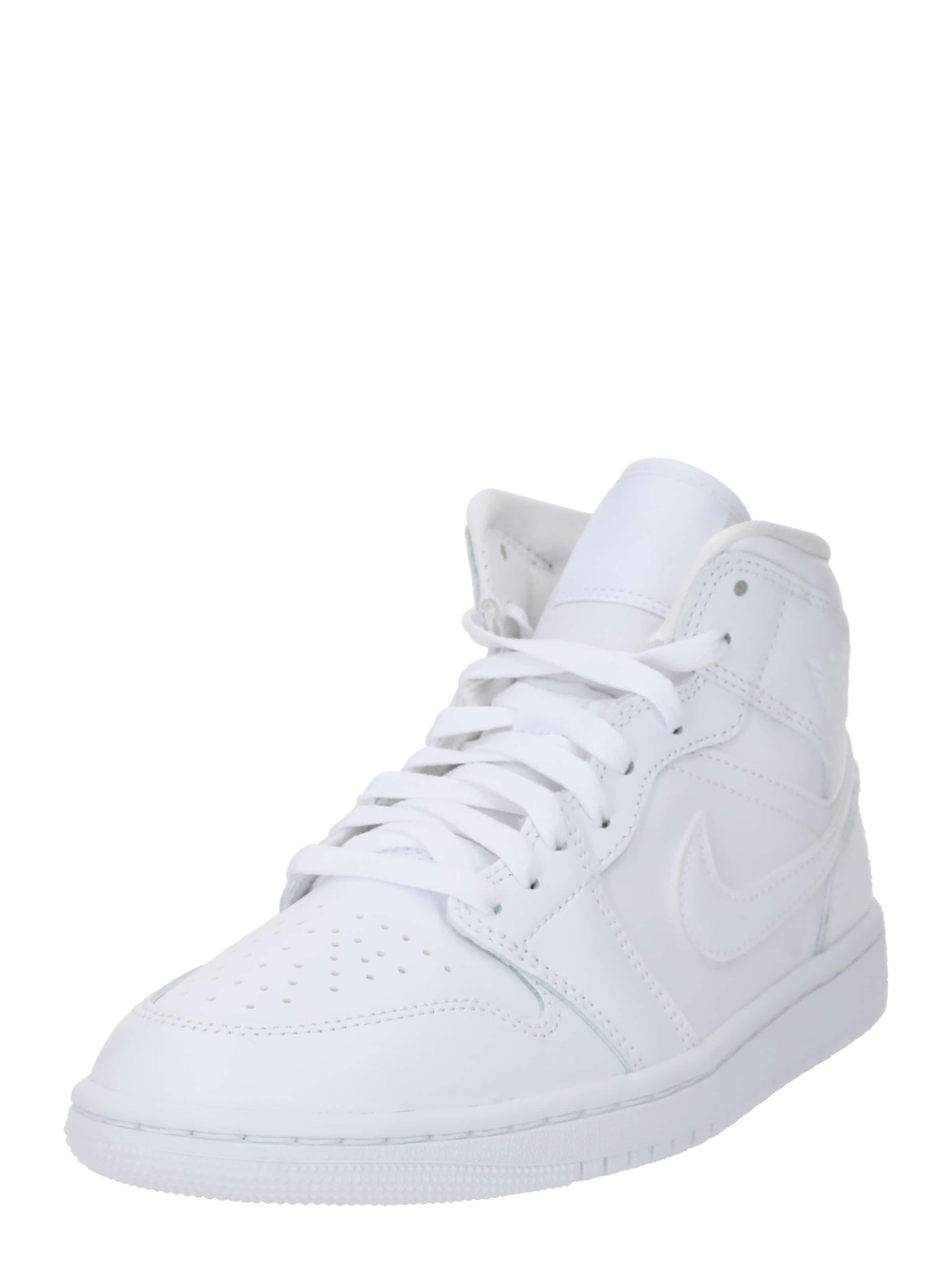 Jordan Кроссовки на платформе 'Air Jordan 1' в Белый: спереди