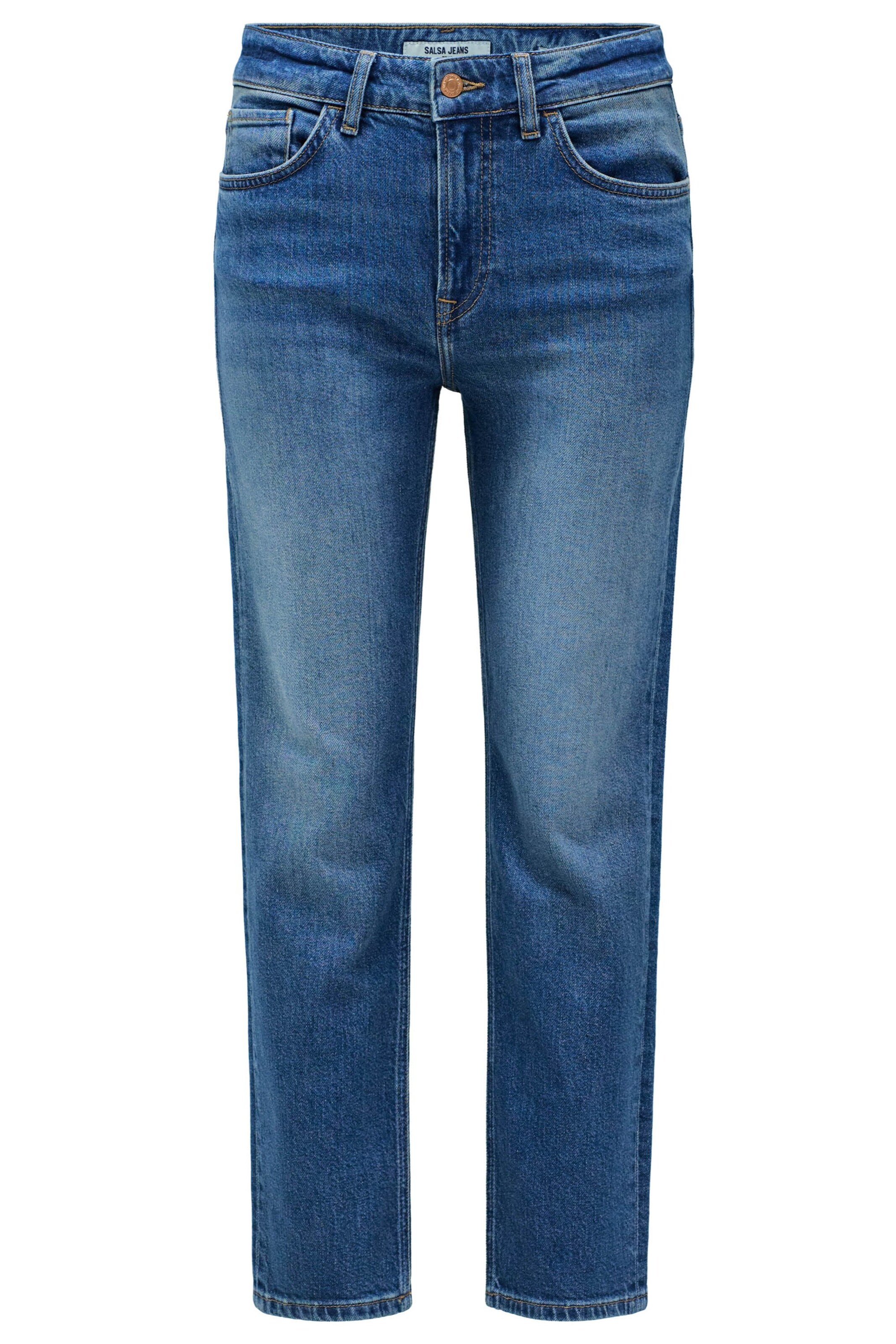 Salsa Jeans Tapered Jeans 'True' in Blau: Vorderseite