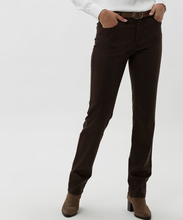 BRAX Regular Jeans 'Carola' in Brown: front