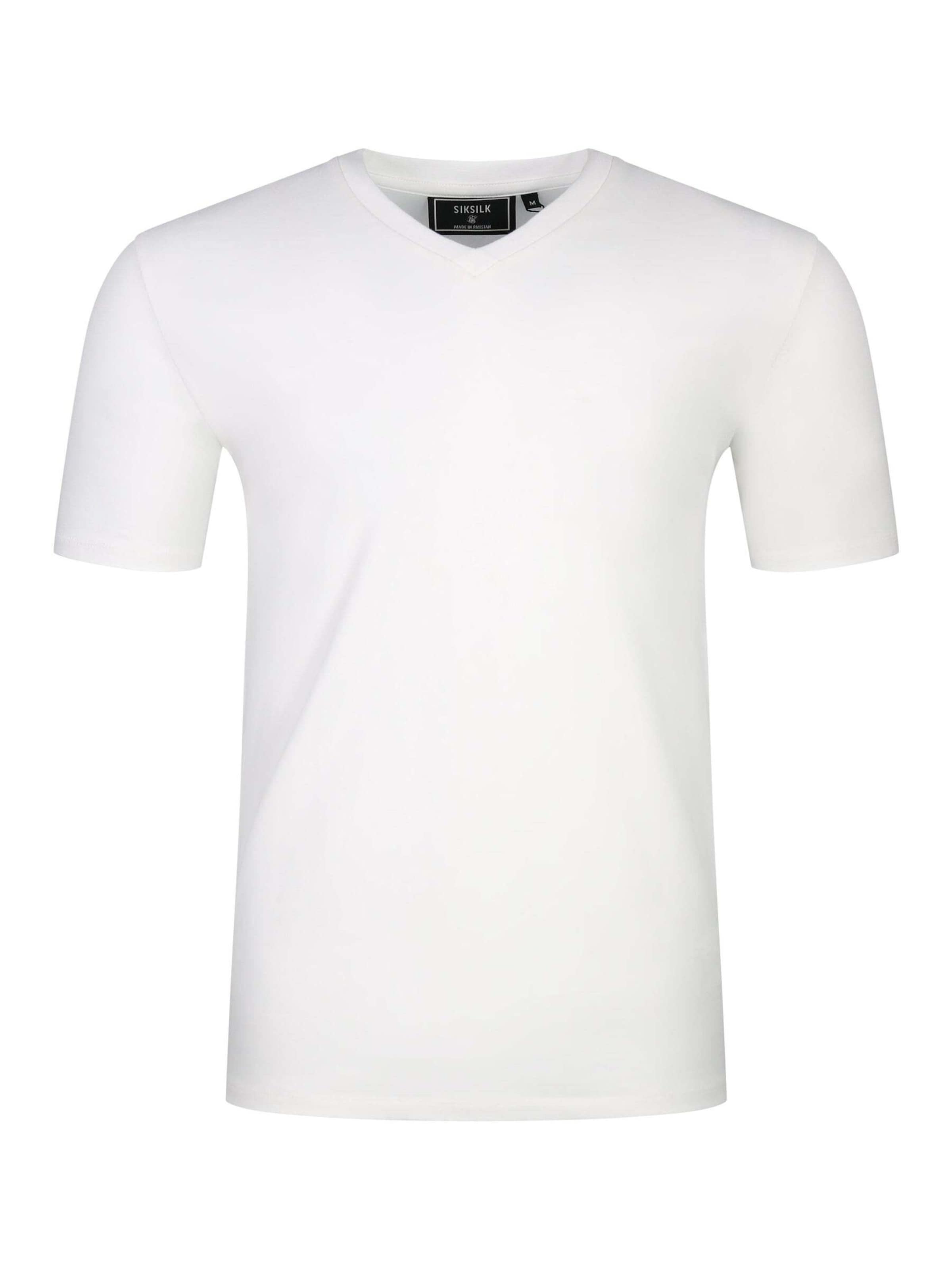 SikSilk Shirt in White