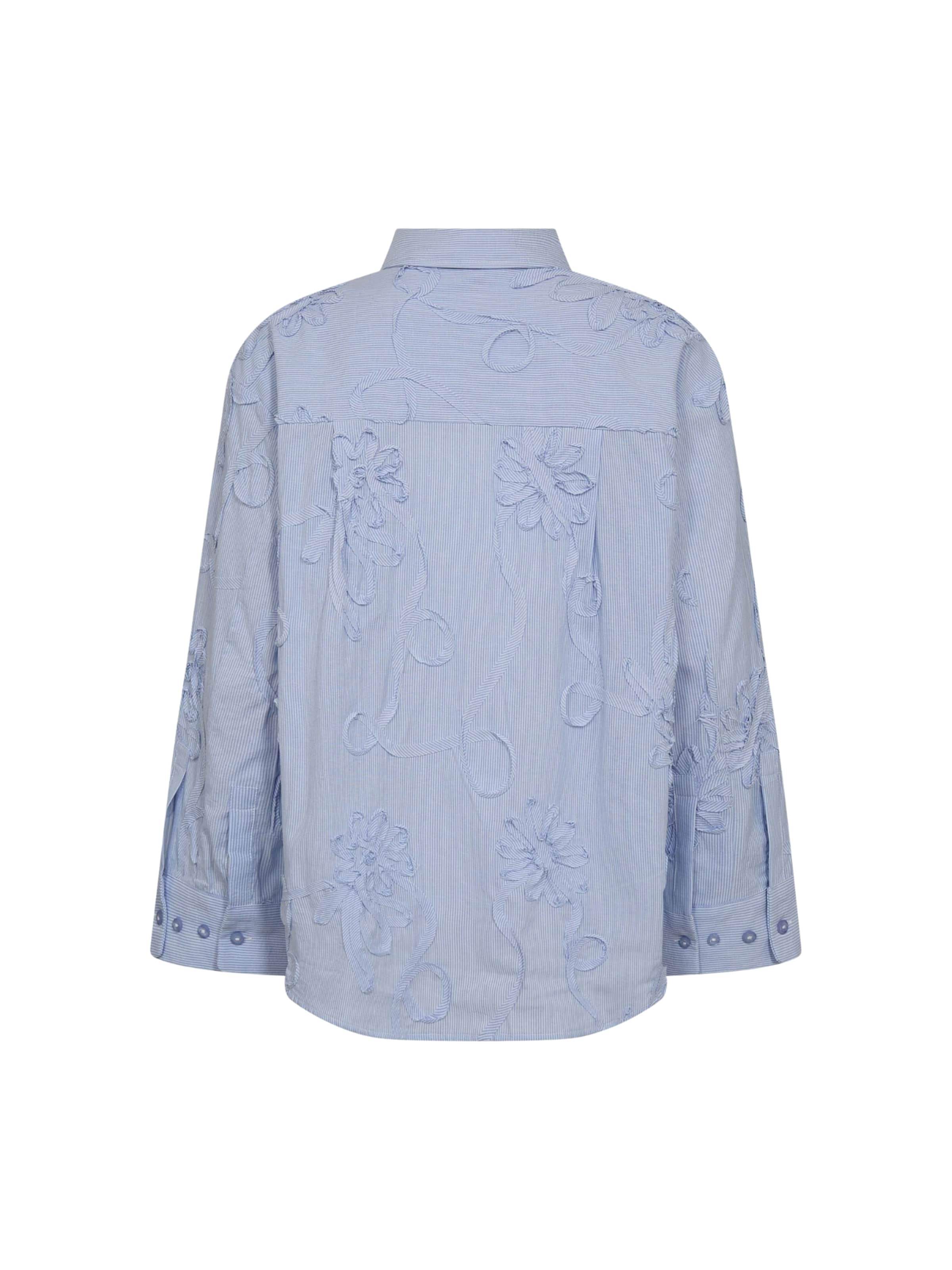 T-shirt ' XavierCC ' co'couture en bleu