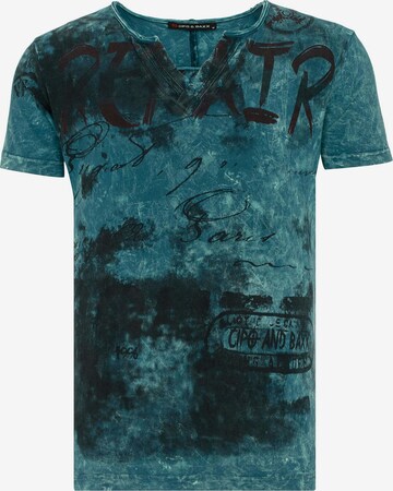 CIPO & BAXX Shirt 'Haven' in Blue: front