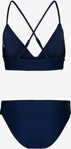 ONLY Triangel Bikini in Blauw