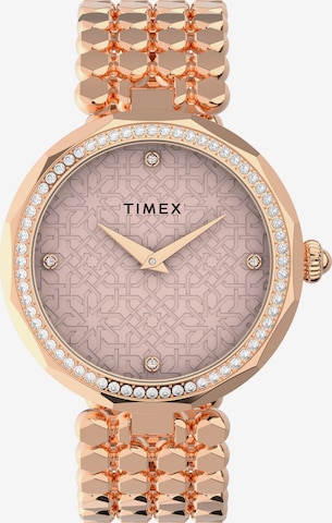 Orologio analogico 'City Collection' di TIMEX in oro: frontale
