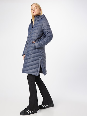 4F Outdoorový kabát – modrá