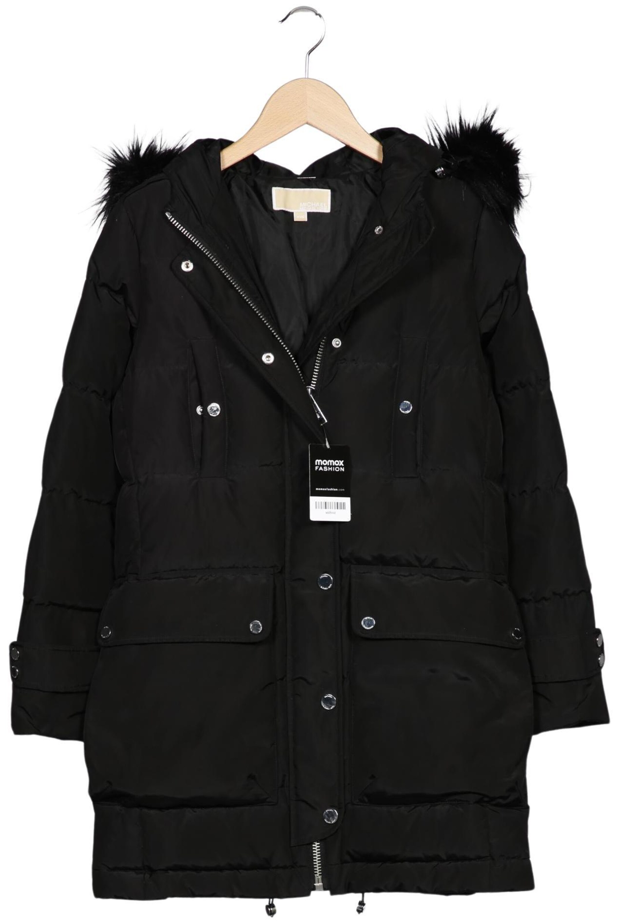 MICHAEL Michael Kors Mantel XXS in Schwarz: Vorderseite