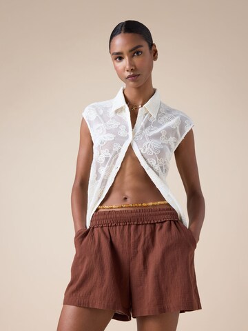 CALZEDONIA Loosefit Shorts in Braun