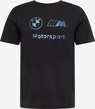 PUMA قميص عملي 'BMW' بـ أسود: الأمام