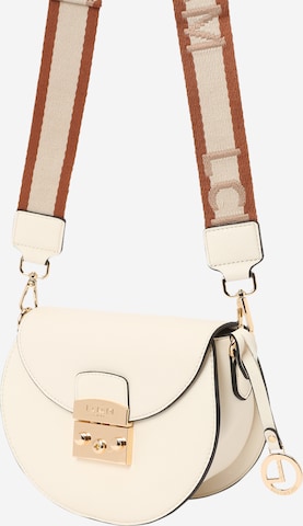 L.CREDI Crossbody bag 'Filippa' in White: front