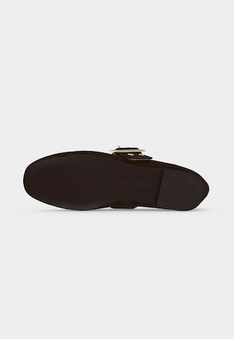 Balerini cu curea glezna 'Atlantica' de la STEVE MADDEN pe maro