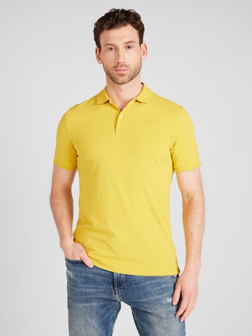 G-Star RAW T-shirt 'Dunda' i gul: framsida