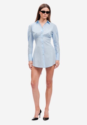 Robe-chemise 'ELIA' OW Collection en bleu : devant