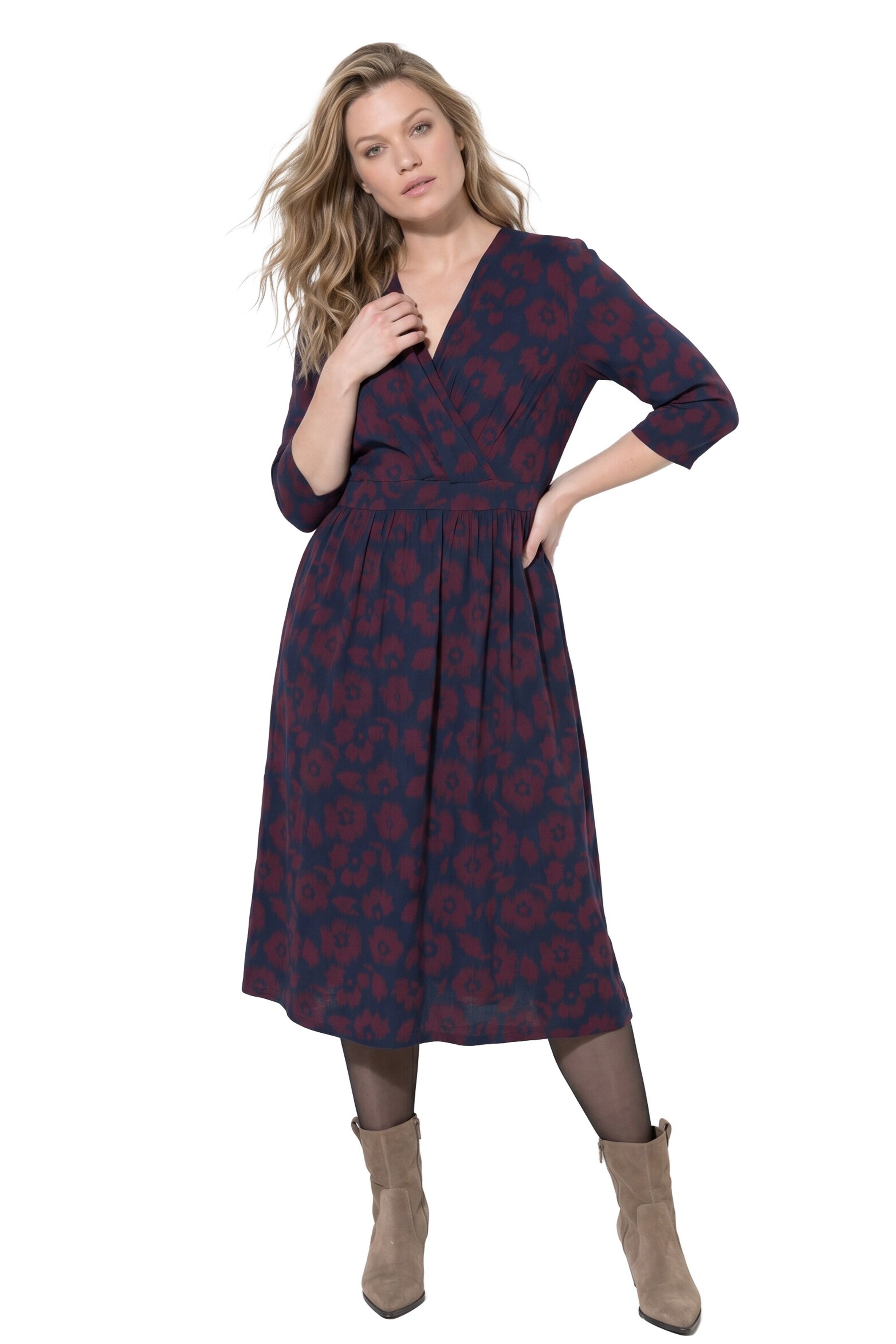 Ulla Popken Jurk in Blauw