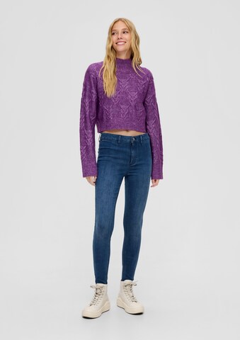 QS Skinny Jeans 'Sadie' i blå