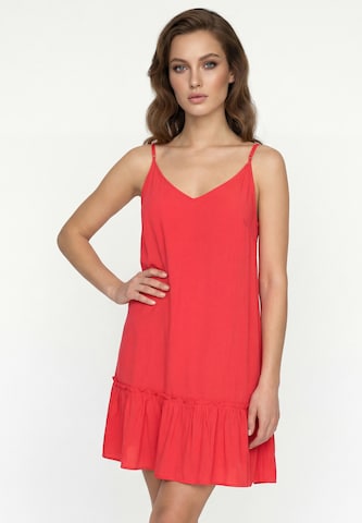 COBIE - Vestido 'Spring Summer' em vermelho: frente