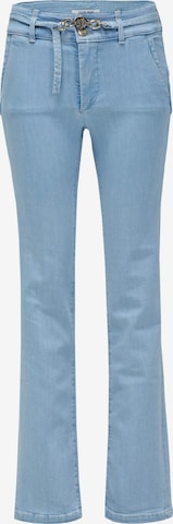 Pantalon chino Salsa Jeans en bleu : devant