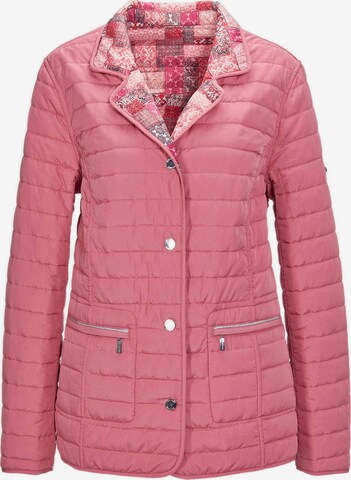 Veste mi-saison Goldner en rose : devant