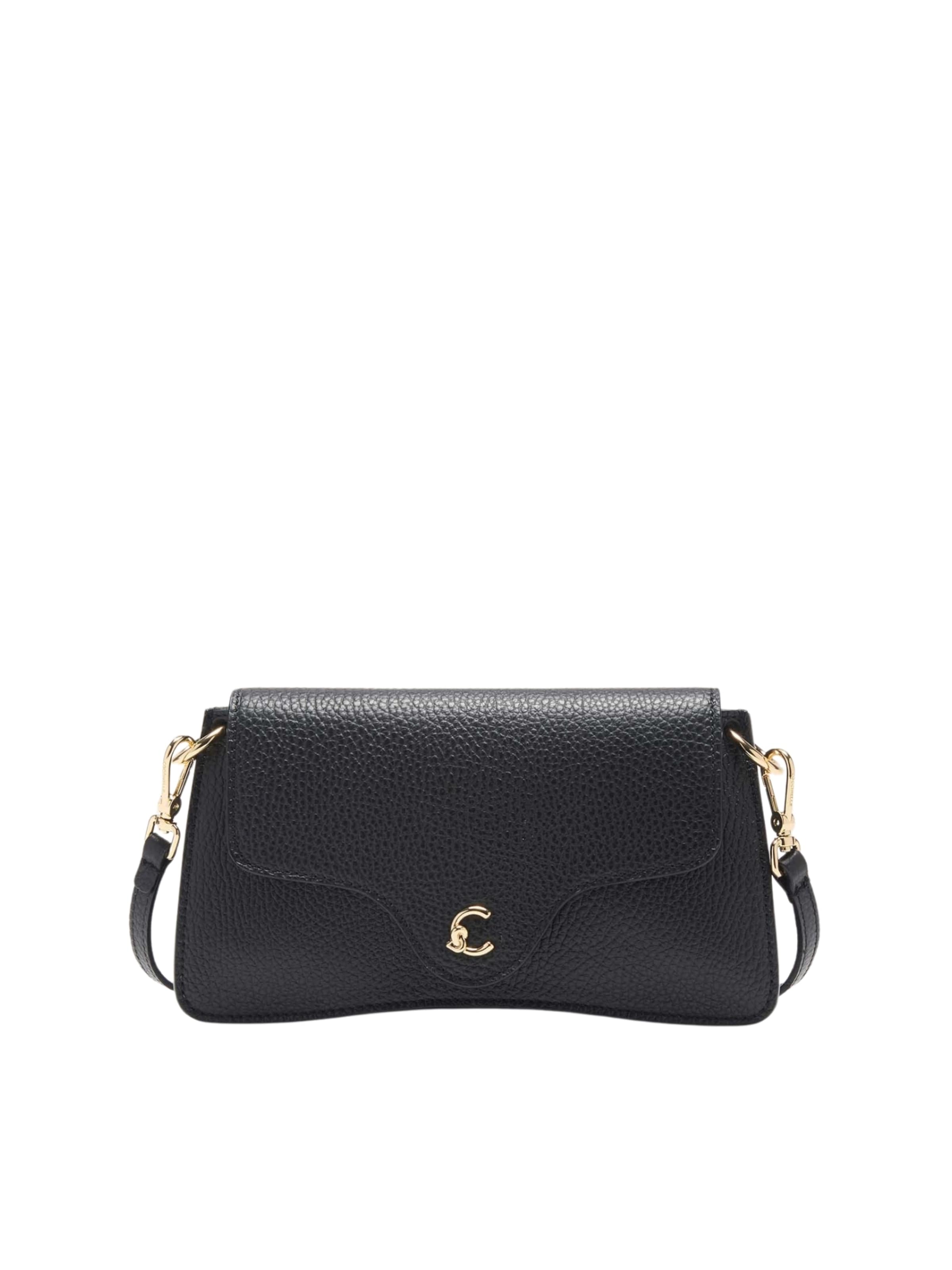 Coccinelle Schoudertas 'COCCINELLE C-Me S26 5' in Zwart: voorkant