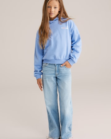 WE Fashion Mikina – fialová