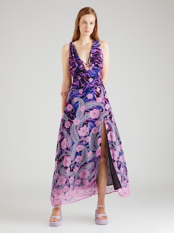 Robe Nasty Gal en violet : devant