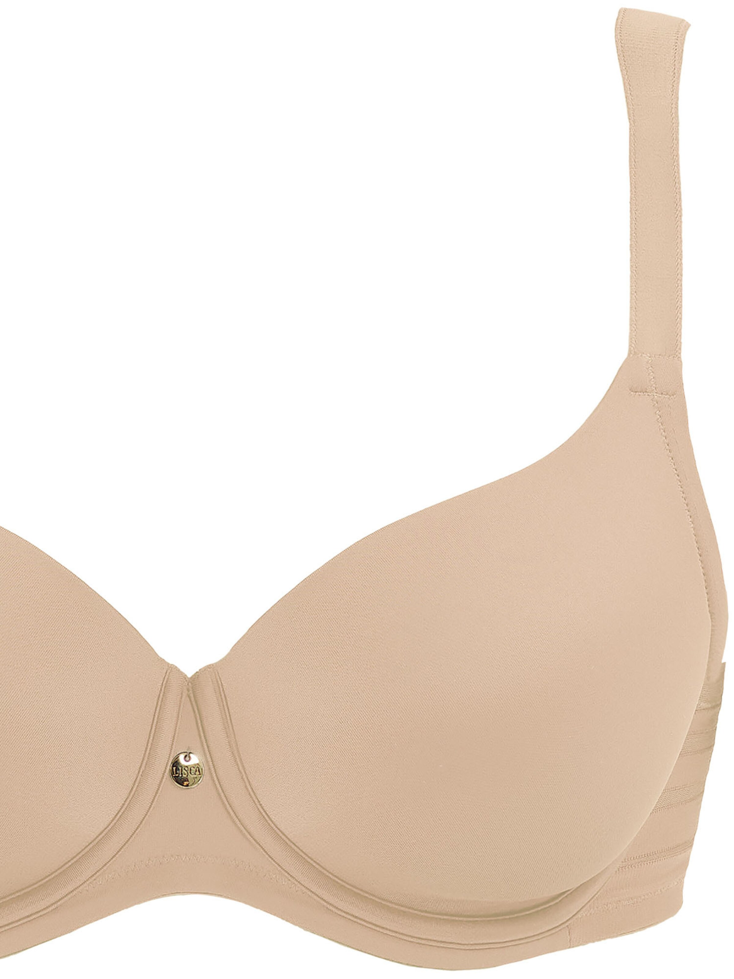 Lisca T-shirt Bra 'Alegra' in Beige