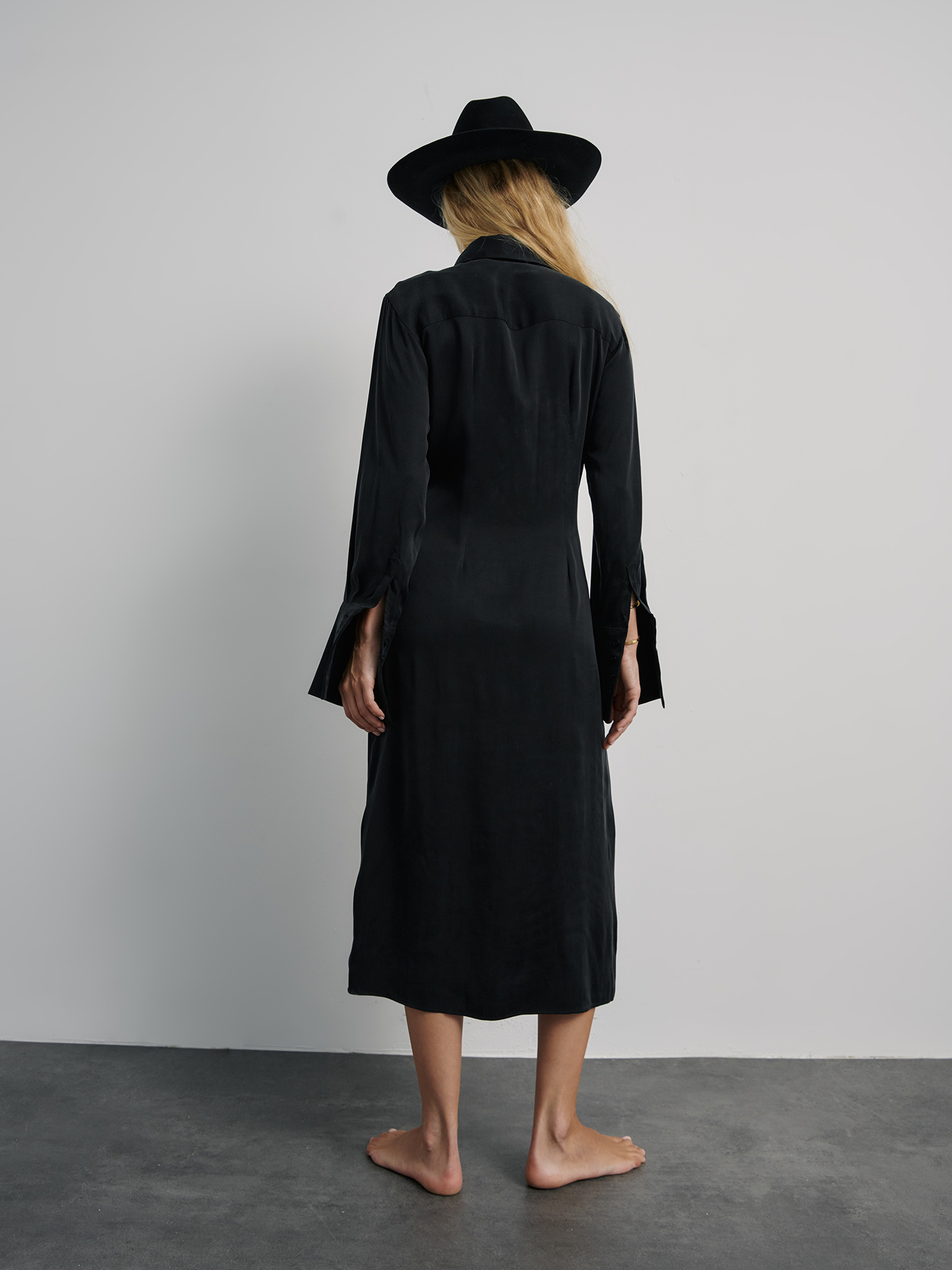 Specjalne okazje Kobiety  x Marie von Behrens Sukienka koszulowa Grace w kolorze Czarnym 