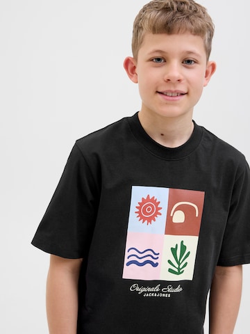 Jack & Jones Junior Shirt 'JORCANGGU' in Zwart