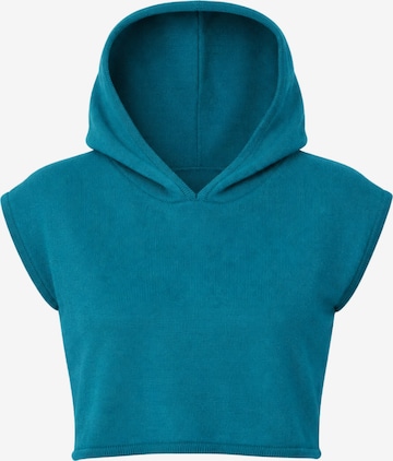 Süel knitwear Sticktop 'Hanna Hoodie' in Grün: Vorderseite