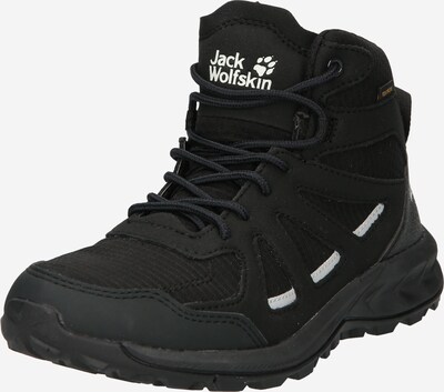 JACK WOLFSKIN Boots 'WOODLAND 2' in schwarz / weiß, Produktansicht