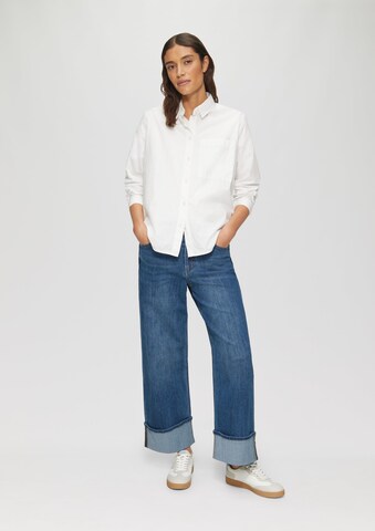 s.Oliver Wide Leg Jeans 'Suri' in Blau: Vorderseite