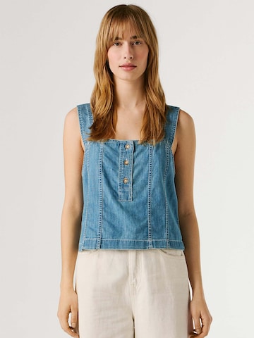 Top 'BRIDGET' di Pepe Jeans in blu: frontale