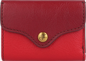 FOSSIL Wallet 'Heritage' in Red: front