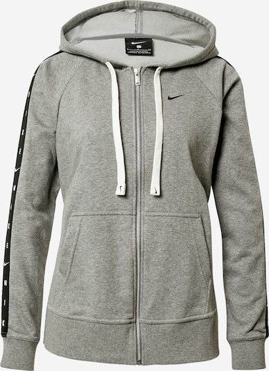 NIKE Sportssweatjakke 'Get Fit' i grå, Produktvisning