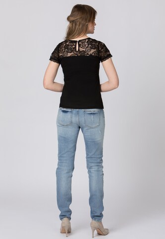 STOCKERPOINT Klederdracht shirt 'Fernanda' in Zwart