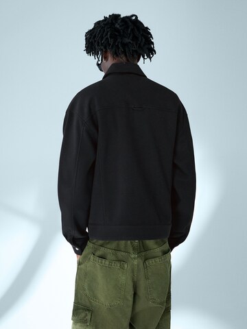 Bershka Between-season jacket in Black