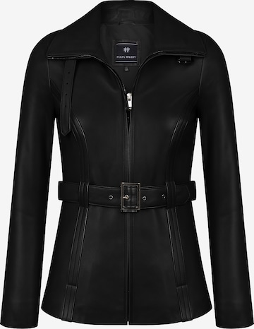 Geacă de primăvară-toamnă de la Felix Hardy pe negru: față