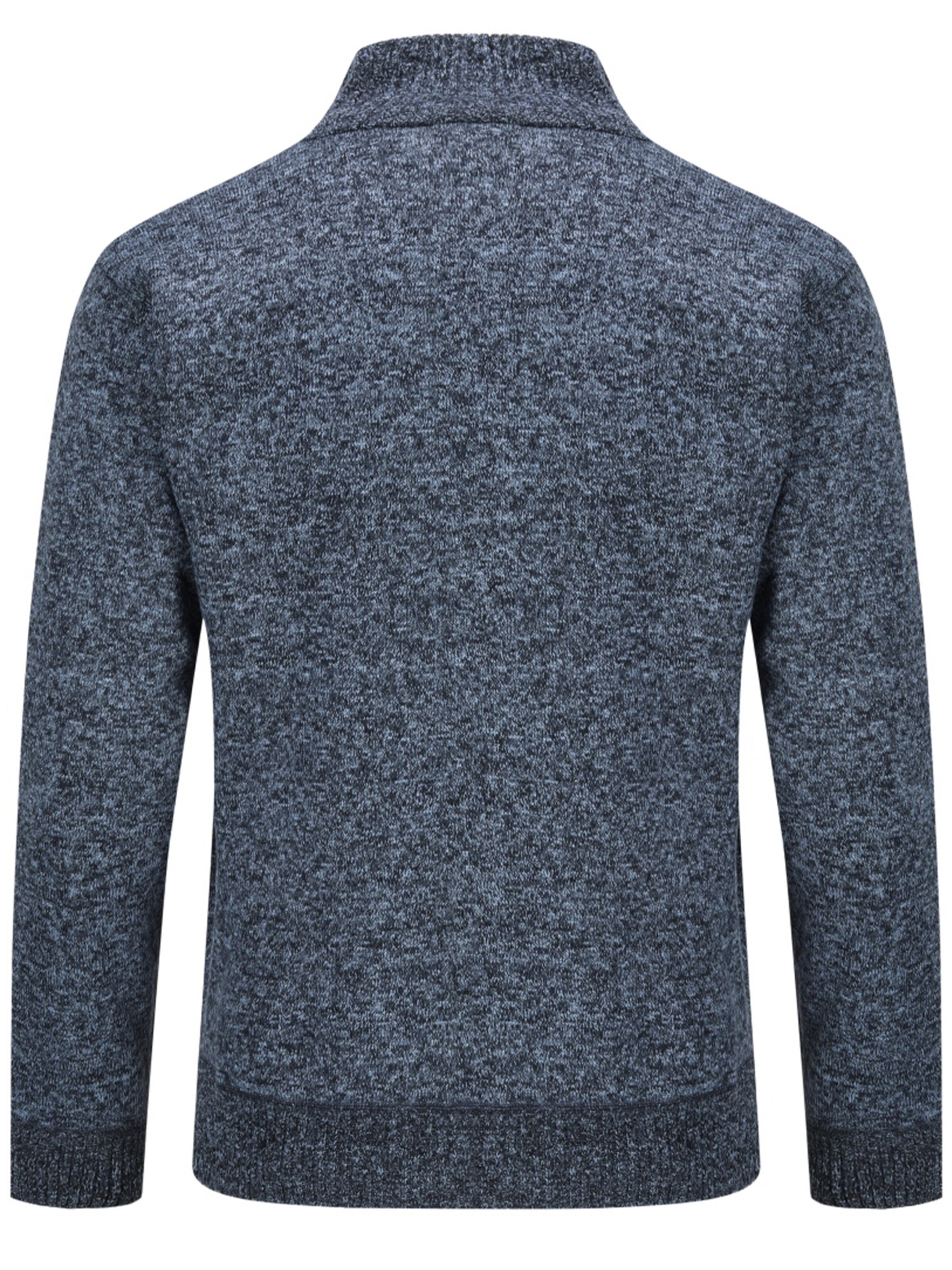 ALLTHEMEN Knit Cardigan in Blue