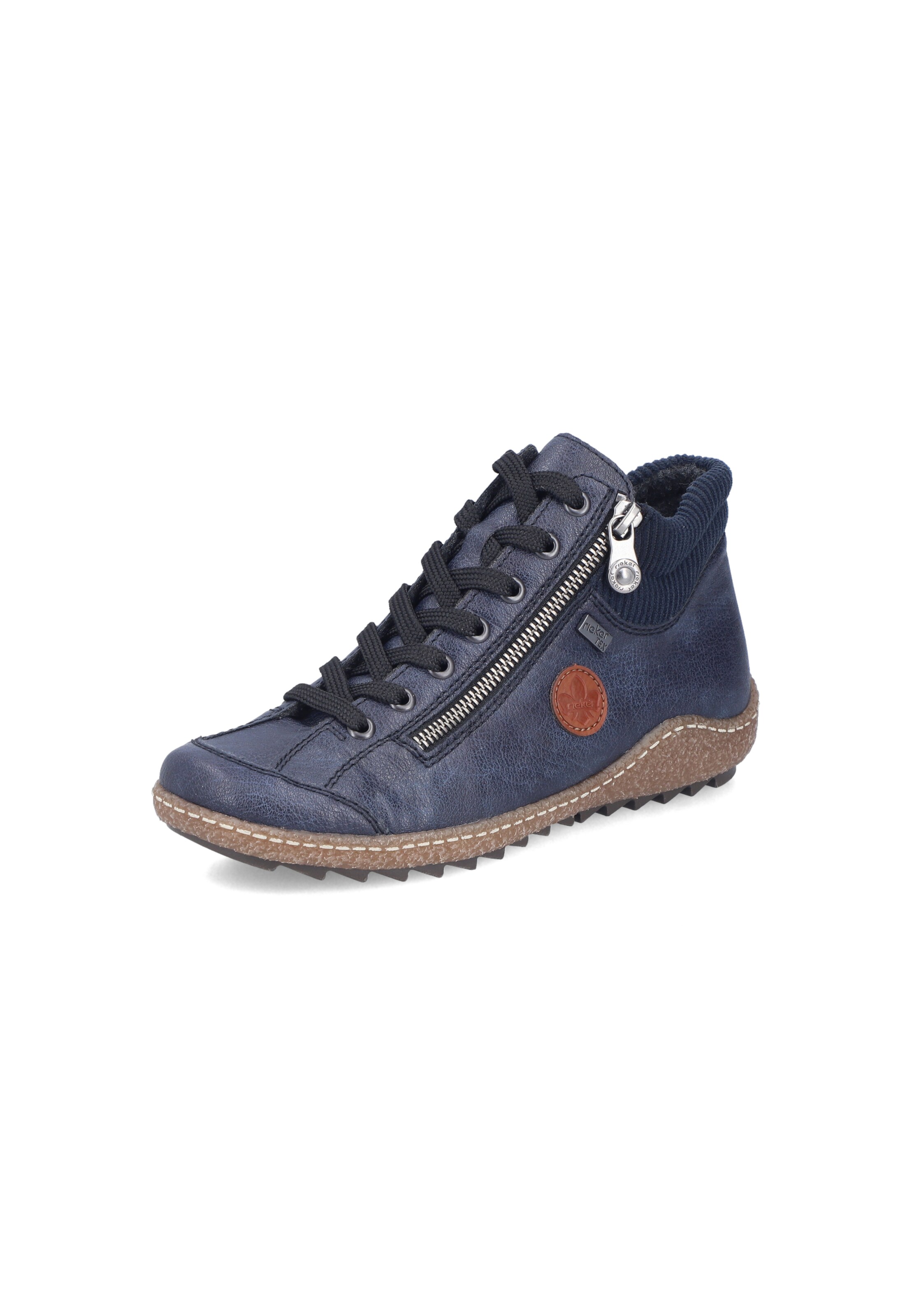 Bottes à lacets 'L7514' Rieker en bleu : devant