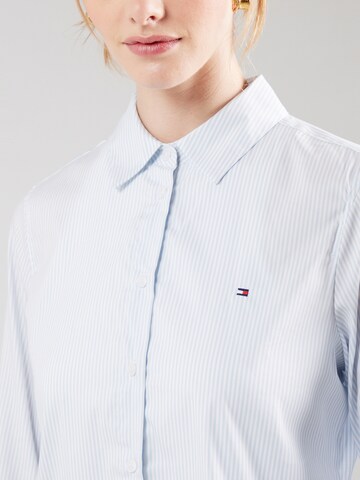 TOMMY HILFIGER Blouse 'Ess' in Blauw
