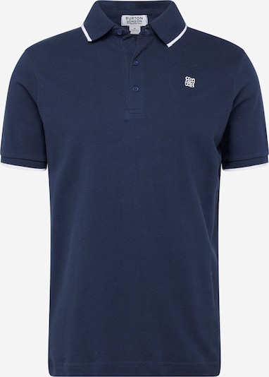 BURTON MENSWEAR LONDON Shirt in de kleur Navy / Wit, Productweergave