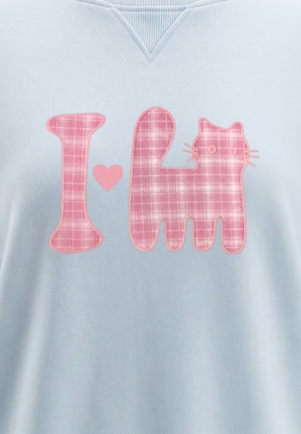 MYMO Sweatshirt in Blauw