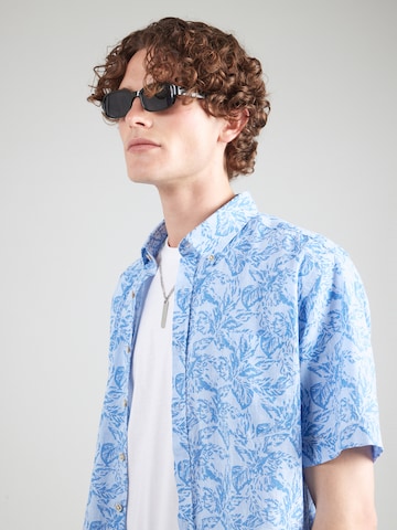 Jack's Regular fit Button Up Shirt in Blue