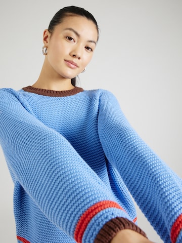 b.young Sweater 'Oma' in Blue