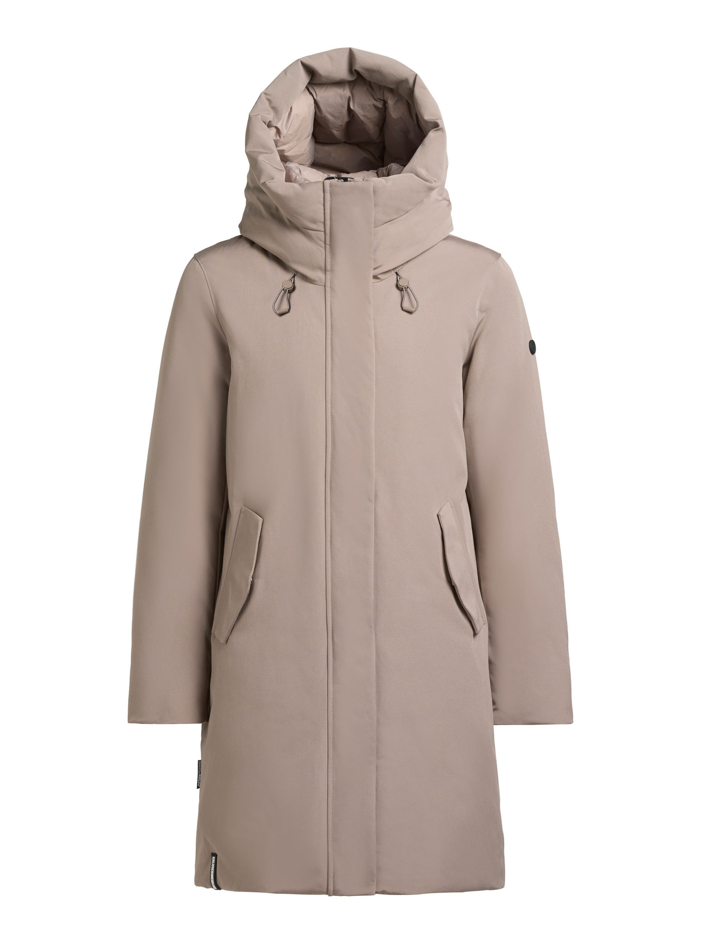 khujo Зимно палто 'Wedelia' в сиво: отпред