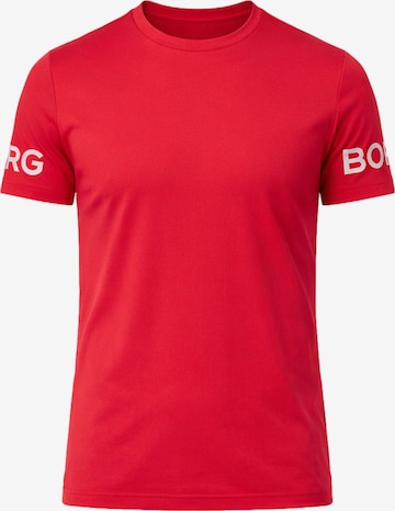 Maglia funzionale di BJÖRN BORG in rosso: frontale