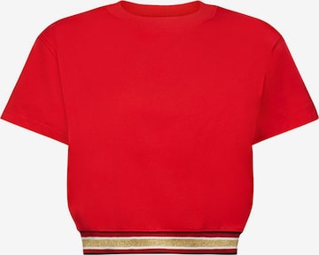 T-shirt ESPRIT en rouge : devant